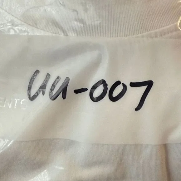 Alphalete Mens Stretch Round Neck Athletic Short Sleeve T-Shirt White Size XS - Picture 7 of 7